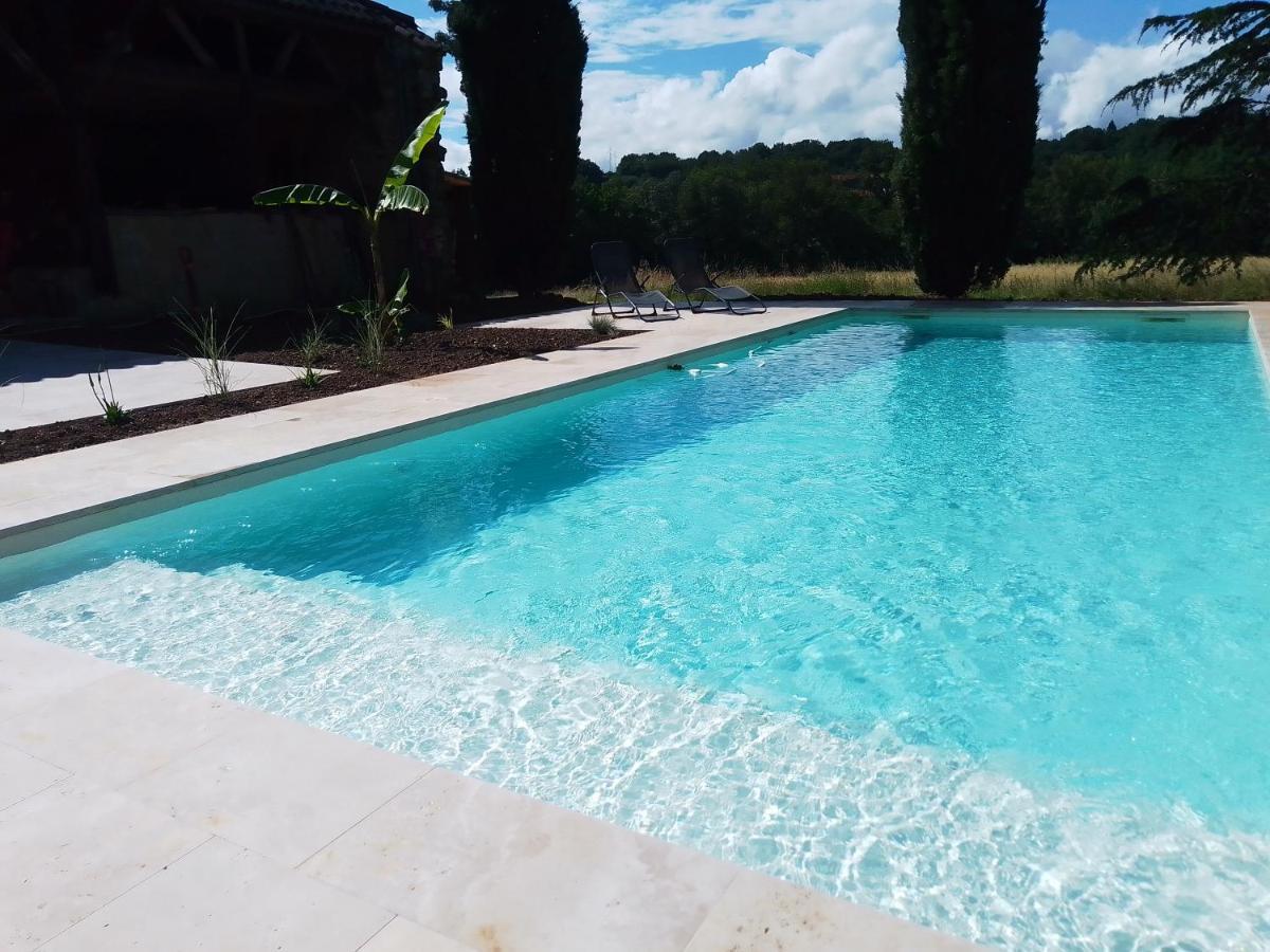 Gite Lot'Ivier Piscine Nature Lot Montayral Extérieur photo